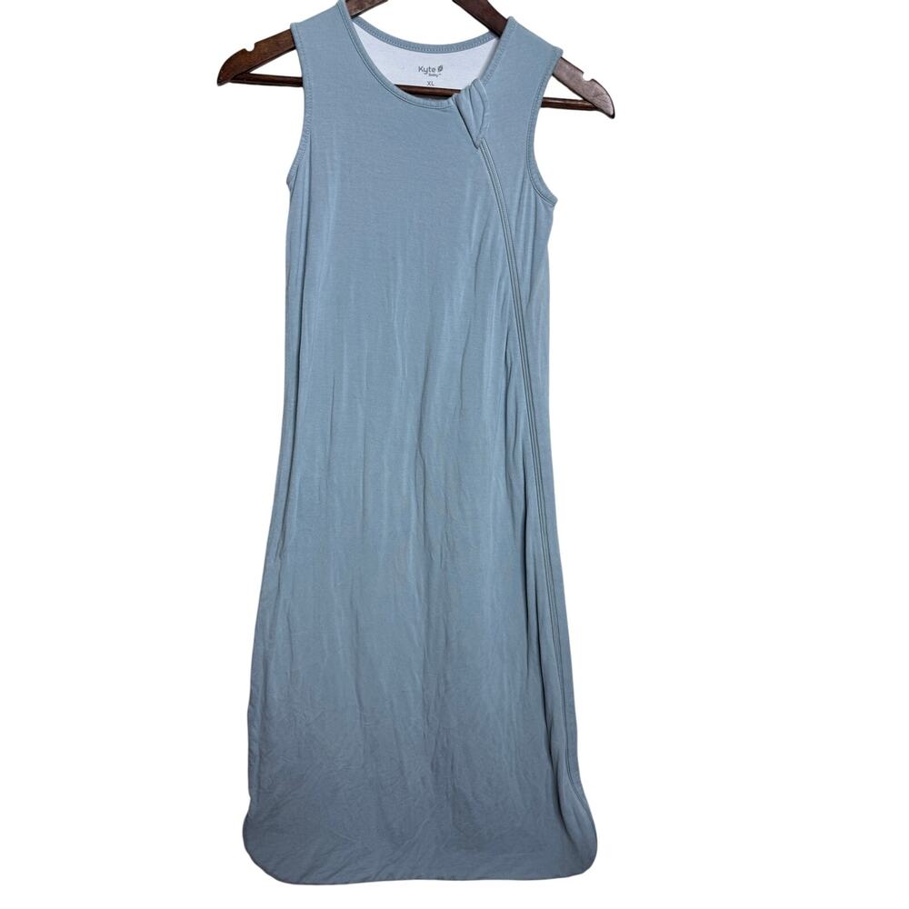 Kyte Baby Bamboo Sleep Bag 0.5 TOG Size XL Light Blue Slate Wearable Blanket